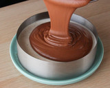 A picture of step 10 of Oreo Chocolate Mousse Cake [No-Bake].