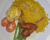Foto langkah ke 6 dari resep Nasi Biryani dengan kearifan lokal 🙈😂.
