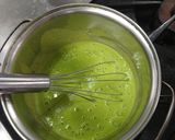 Foto del paso 15 de la receta: Crema de guisantes con jamón crocante y huevo
