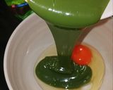 Foto langkah ke 5 dari resep Kue Talam Ketan Matcha Srikaya.