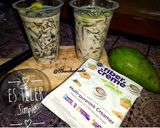 Foto langkah ke 3 dari resep Es Teler Simple Fibercreme.