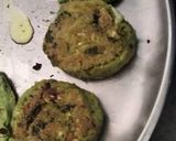 A picture of step 6 of Green thali.