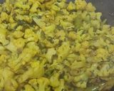 A picture of step 1 of Gobi Bhaja (it's a odia term).