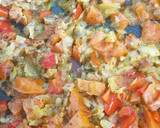 Foto del paso 3 de la receta: Macarrones con verduras y gulas