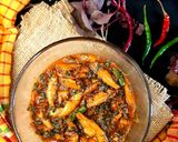 লালশাক দিয়ে মলা মাছের কারি রেসিপির ধাপ 4 ছবি