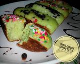 Foto langkah ke 6 dari resep Pukis pandan toping meses.