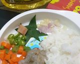 Foto langkah ke 1 dari resep MP ASI DAY-3 (6 Mo) Bubur Udang Sayur Tahu.