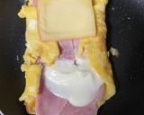 Une image de l'étape 3 de Croques monsieur maison à la poêle.