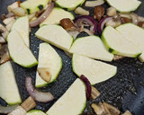 Foto del paso 3 de la receta: Ventresca de merluza con portobello