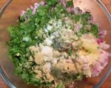 A picture of step 2 of Purple sweet potatoes tikki.