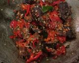 Foto langkah ke 10 dari resep Dendeng Sapi Basah Sambal Merah Khas Padang.
