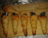 Foto del paso 3 de la receta: Cucuruchos de dulce de leche