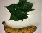 A picture of step 2 of Banana Milkshake with Dokudami.