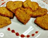 A picture of step 7 of Poha Hearts.