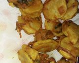 A picture of step 4 of Viazi karai #4weekschallenge.