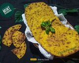 A picture of step 7 of Multigrain Mint Khakhra.