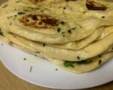 A picture of step 6 of Naan Bread.