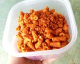 Foto langkah ke 5 dari resep Makaroni Ngehe Kw/ Makaroni Pedas Kriuk.
