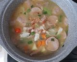 Foto langkah ke 9 dari resep Sayur sop bening ceker bakso.