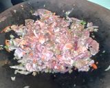 Foto del paso 4 de la receta: Tiras de Carne con Ajo Porro