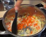 Foto del paso 2 de la receta Lentejas con chorizo y ajada