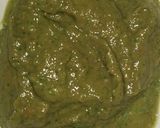 A picture of step 2 of Coriander chutney (hare dhaniye ki chutney).