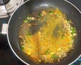 A picture of step 2 of Dry Green onion Besan Recipe.