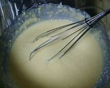 A picture of step 1 of Okonomiyaki with Okara Powder.