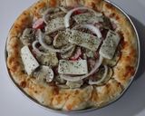 Foto langkah ke 9 dari resep Pizza rumahan ala Pizza Hut.