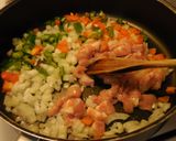 A picture of step 2 of Japanese Style Ketchup Chicken Rice.