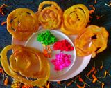 A picture of step 4 of Jalebi.