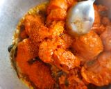 A picture of step 5 of Chicken Akhni.