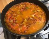 Une image de l'étape 11 de Haricots azuki aux tomates roses, coriandre et punjabi pachranga.