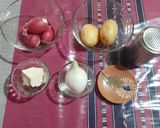 A picture of step 1 of Radish Cream Soup.