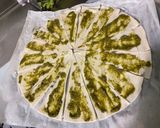 Une image de l'étape 2 de Minis croissants feuilletés au pesto de céleri et parmesan.