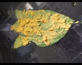 A picture of step 2 of Deep Fry Arbi Patra.