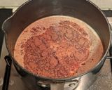 A picture of step 3 of Hot chocolate with winter spices.