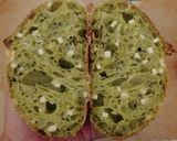 Foto langkah ke 24 dari resep Pandan Jinten Hitam Italian Herbs Cheese Sourdough Bread (Oven Tangkring).