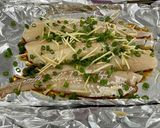 A picture of step 6 of Baked Cod with Ginger and Cilantro.