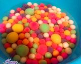 Foto langkah ke 4 dari resep Onde Jahe Rainbow 🍡🍡 / Wedang Ronde.