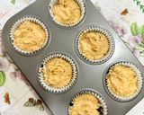 Gambar langkah 5 resipi 👩‍🍳Peanut Butter Banana Chocolate Chip Muffins.
