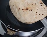 A picture of step 7 of Cheesy Quesadillas using Leftovers.