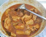 Foto langkah ke 13 dari resep Ayam Tempe Bumbu Merah.