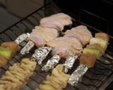 A picture of step 5 of How to Grill Yakitori (Broiler Method).
