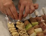 A picture of step 3 of How to Grill Yakitori (Broiler Method).