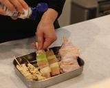 A picture of step 1 of How to Grill Yakitori (Broiler Method).