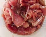 Hình bước làm 1 của món Salad lolo sốt thịt bò