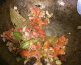 A picture of step 6 of Oyster Mushroom Biriyani.