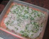 Foto del paso 1 de la receta Pechuga al ajillo a la plancha con pasta al queso