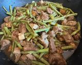 A picture of step 5 of Adobong Sitaw.